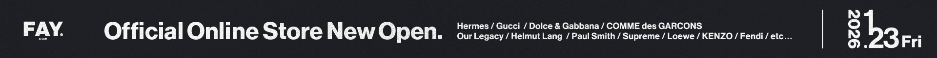 FAY by JAM オンラインショップ NEW OPEN
