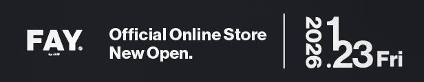 FAY by JAM オンラインショップ NEW OPEN