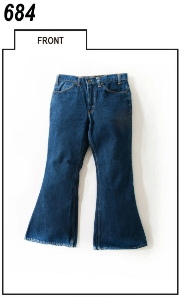 Levi's 70s bigE スタプレ 517 646 684 ストライプ