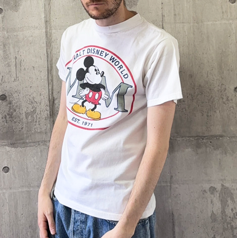 古着屋JAM ミッキー アニメ・キャラクターTシャツ