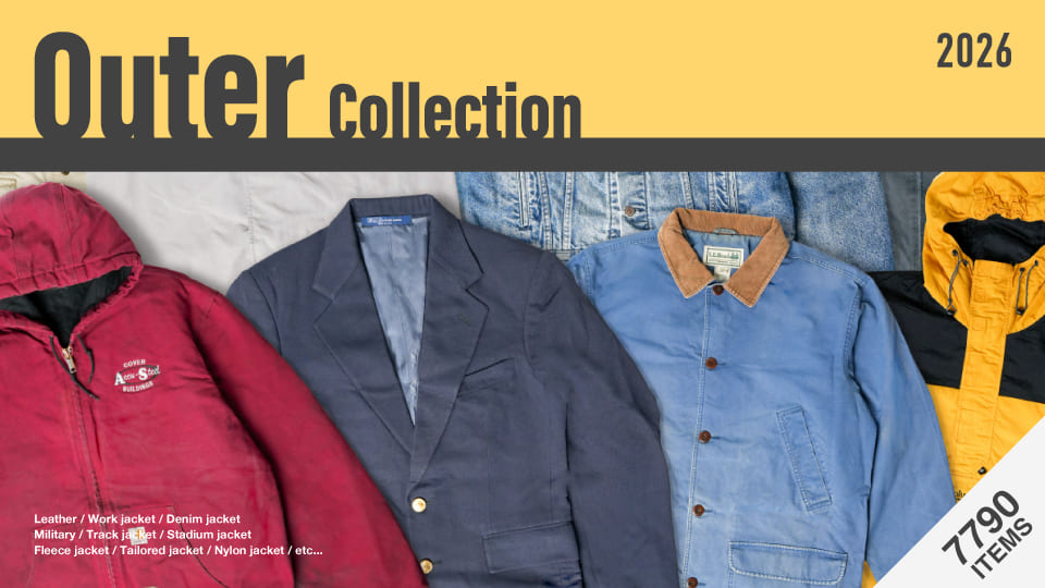 古着屋JAM OUTER COLLECTION 2026 メインビジュアル
