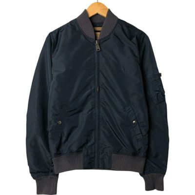 古着 民間品 アルファ ALPHA MA-1タイプ 中綿入り ミリタリー フライト