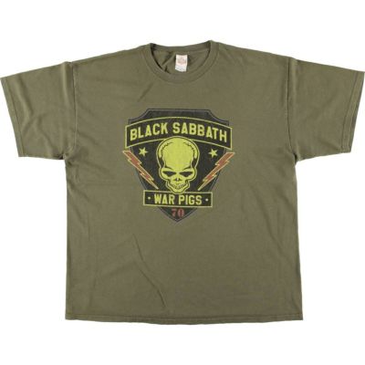 古着 ALSTYLE APPAREL and ACTIVEWEAR BLACK SABBATH ブラックサバス バンドTシャツ バンT メンズXL相当 /eaa541537 【中古】 【250427】