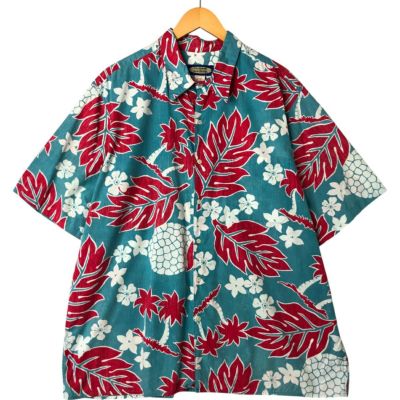古着 パタゴニア Patagonia 52560 総柄 ハイビスカス柄 ボックス