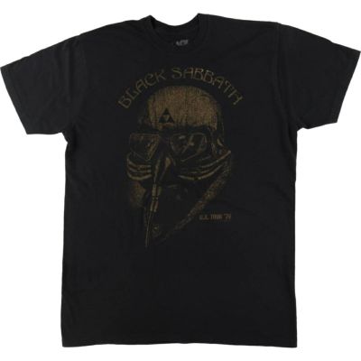 定率割引 往復 古着 BLACK メンズ バンT バンドTシャツ ブラックサバス SABBATH ミュージシャン