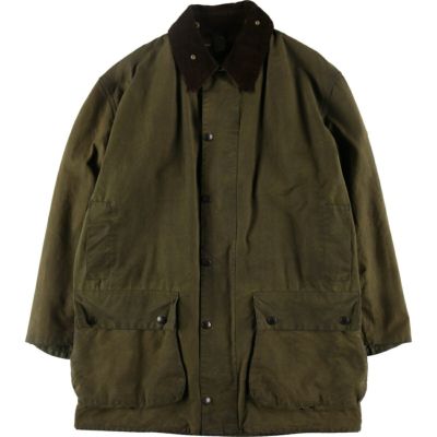 古着 ~90年代 バブアー Barbour BURGHLEY バーグレイ 旧3ワラント ワックスコットン オイルドジャケット 英国製 C38  メンズM相当 ヴィンテージ /evb007726 【中古】 【241024】 【K2411】 | 古着屋JAM（ジャム）