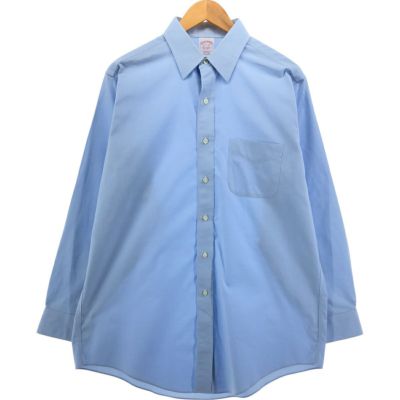 古着 ブルックスブラザーズ Brooks Brothers Est.1818 長袖 コットンシャツ メンズM相当 /eaa543592 【中古】 【250427】