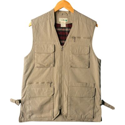 古着 90年代 エルエルビーン L.L.Bean 中綿入り サファリベスト