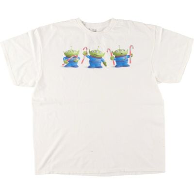 古着 TOY STORY トイストーリー リトルグリーンメン キャラクタープリントTシャツ メンズXL クルーネック(丸首) /eaa436122  【中古】 【240413】 【SS2409_10%】 | 古着屋JAM（ジャム）