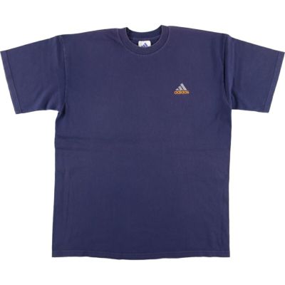 古着 80年代 アディダス adidas トレフォイルロゴ ロゴTシャツ