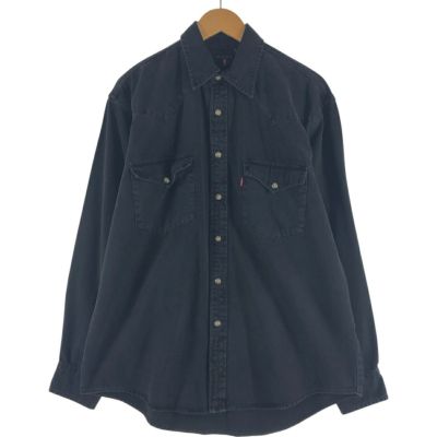 古着 リーバイス Levis RED TAB 長袖 デニム ウエスタンシャツ