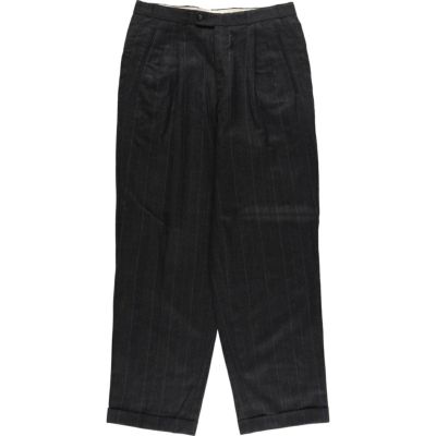 90s Euro チェック柄ツータックスラックス ヴィンテージ古着 古着 90s USA製 Brooks Brothers チェック コットン パンツ