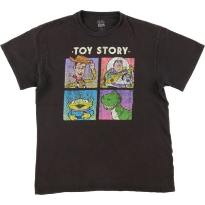 古着 TOY STORY トイストーリー リトルグリーンメン キャラクタープリントTシャツ メンズXL クルーネック(丸首) /eaa436122  【中古】 【240413】 【SS2409_10%】 | 古着屋JAM（ジャム）