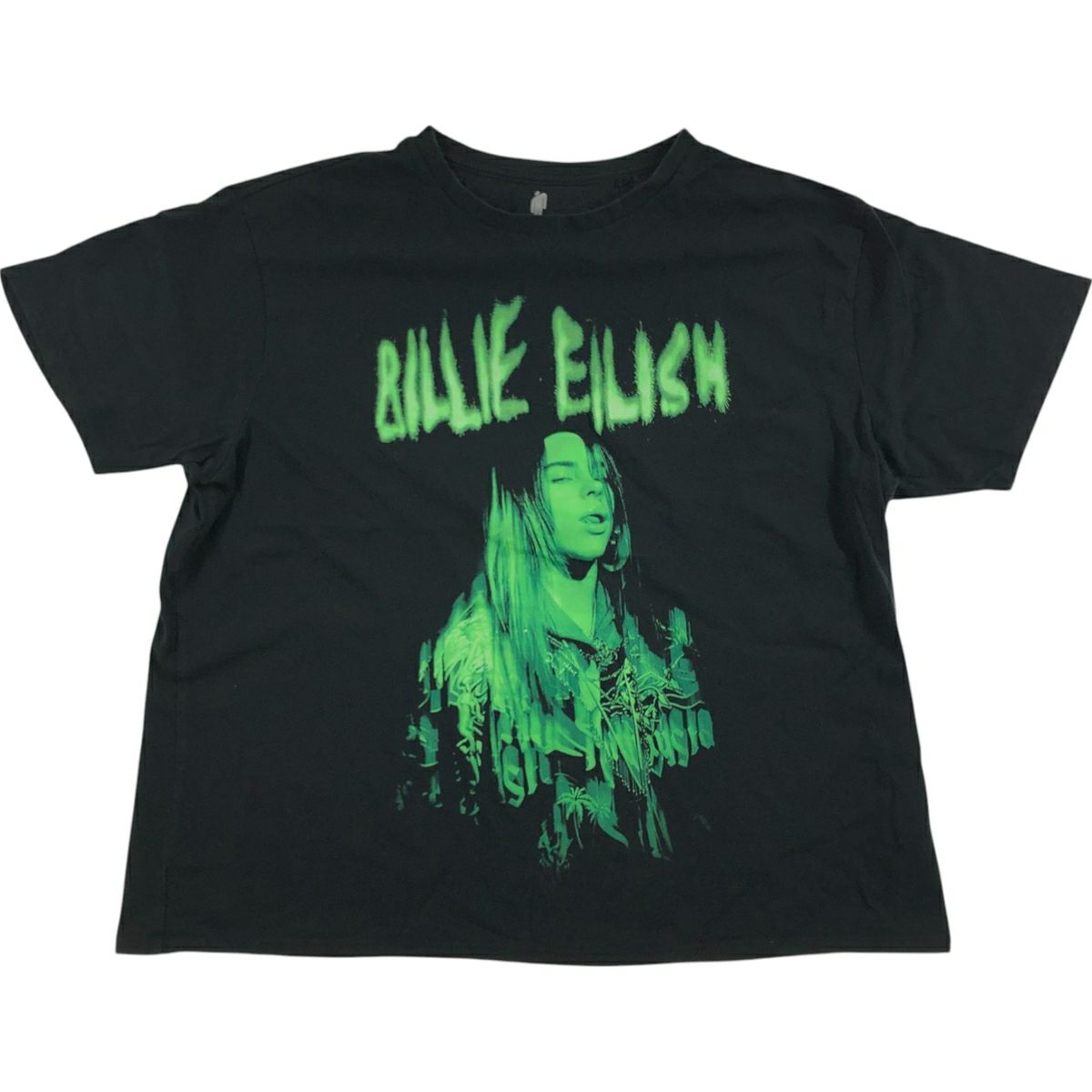古着 BILLIE EILISH ビリーアイリッシュ バンドTシャツ バンT メンズL  