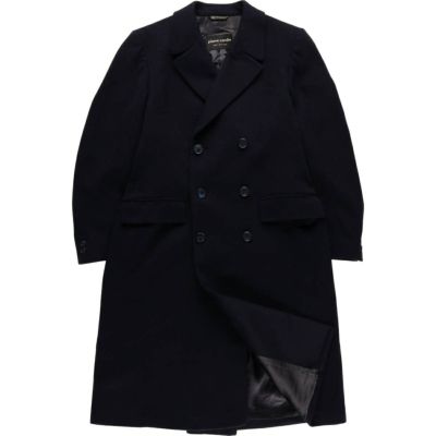 ピエールカルダン　ウールコート 古着 ピエールカルダン Pierre Cardin ウールロングコート メンズM相当