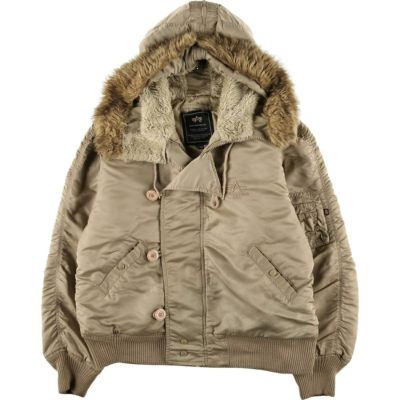 古着 民間品 アルファ ALPHA N-2B タイプ ミリタリー フライト