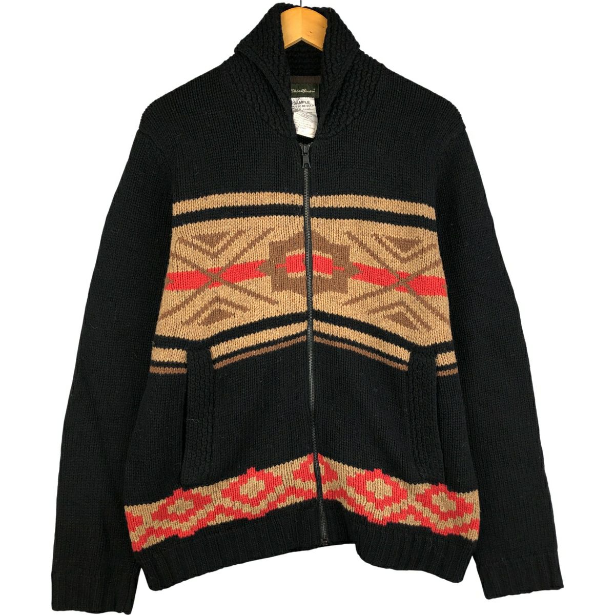 古着 エディーバウアー Eddie Bauer 襟付き グースダウンジャケット  