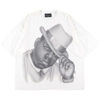 古着 CYPHER NOTORIOUS B.I.G. ノトーリアスBIG 大判プリント ロンT