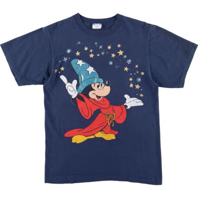 プリント生産国DISNEY MICKEY MOUSE ミッキーマウス キャラクタープリントTシャツ メンズL /eaa341067