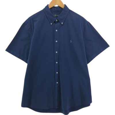 ラルフローレン デニムシャツ 半袖 ボタンダウンシャツ Lサイズ RALPH LAUREN ラルフローレン 半袖デニムシャツ ボタンダウン