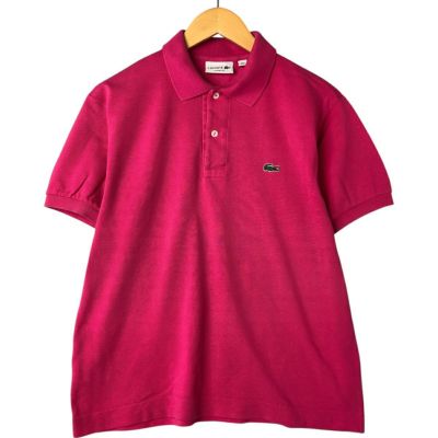 LACOSTE - 古着 ラコステ LACOSTE REGULAR FIT 半袖 ポロシャツ