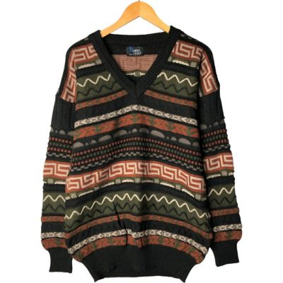 生成り フラワー エクアドルニットタイプ ロールネック ウール