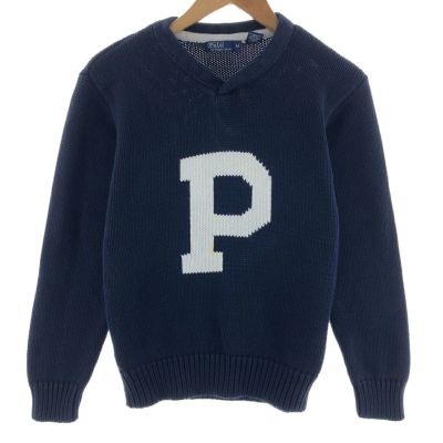 古着 ラルフローレン Ralph Lauren POLO by Ralph Lauren Vネック コットンニットセーター メンズS相当 /eaa380247 【中古】 【250428】 【ADEL/アデル】