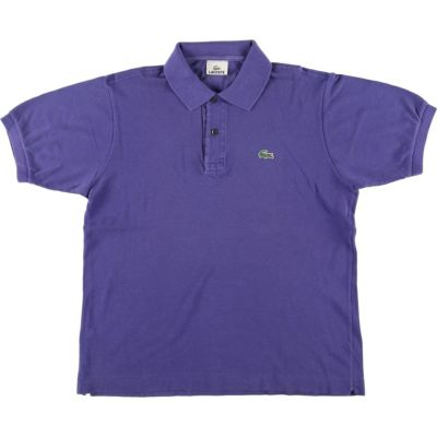 古着 ラコステ LACOSTE 半袖 ポロシャツ 4 メンズM相当 /eaa533062 【中古】 【250428】