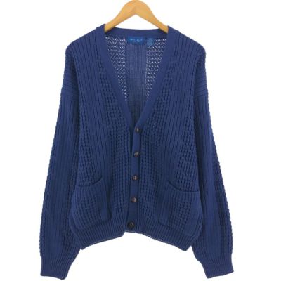 古着 80～90年代 タウンクラフト TOWN CRAFT アクリルニットカーディガン メンズL相当 ヴィンテージ /eaa537971 【中古】 【250410】