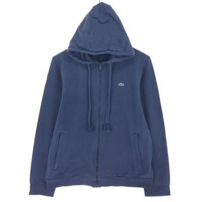 古着 ラコステ LACOSTE LIVE スウェットフルジップパーカー 5