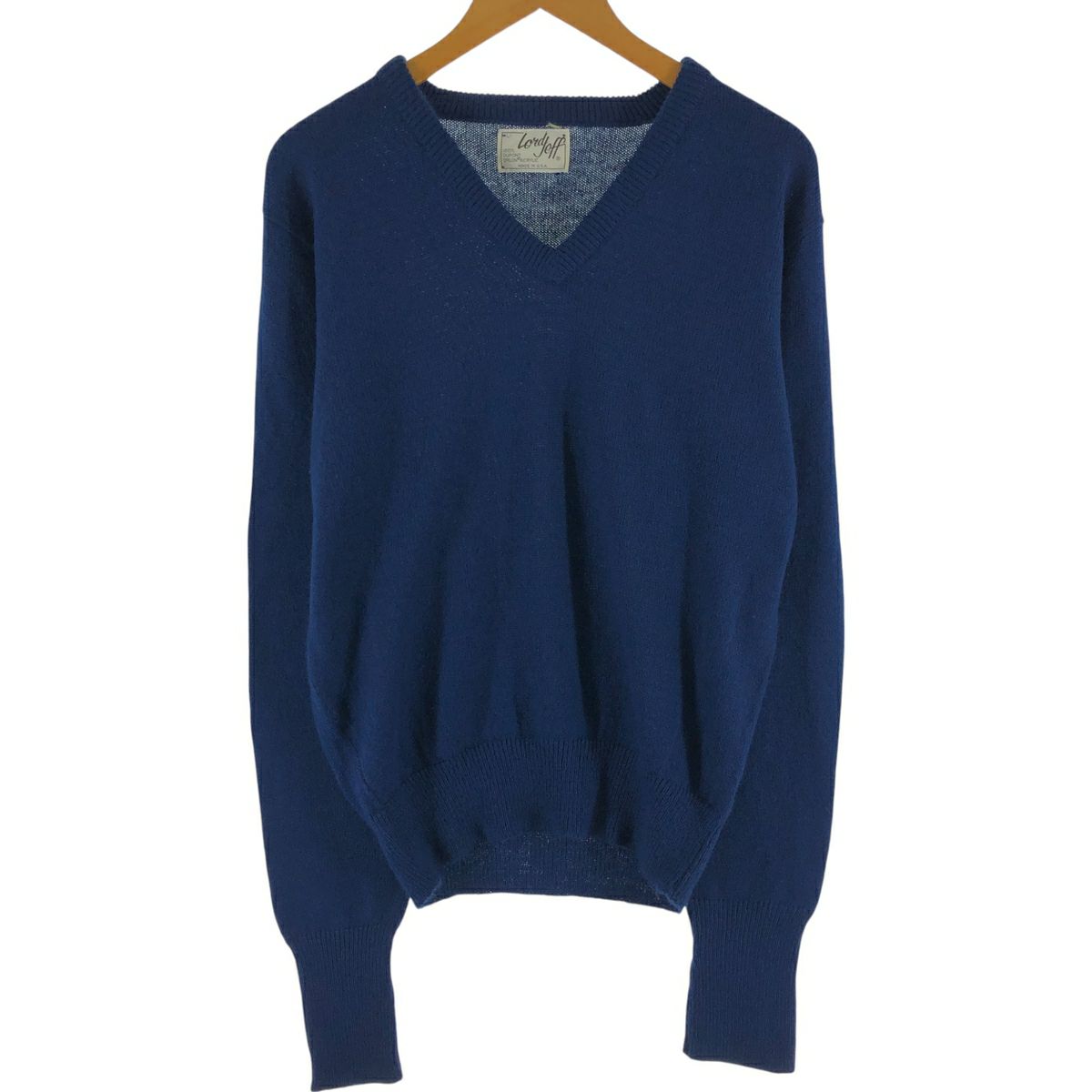 古着 アランペイン Alan Paine Vネック カシミアニットベスト 英国製