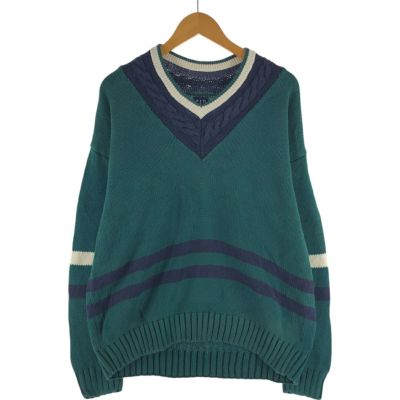 古着 90年代 ギャップ GAP オールドギャップ Vネック コットンニットセーター メンズL相当 ヴィンテージ /eaa501575 【中古】 【250428】