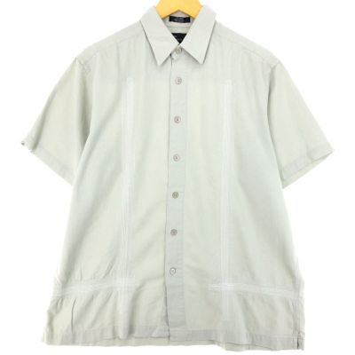 古着 MARC EDWARDS 半袖 リネンシャツ メンズL /eaa443923 【中古】 【240512】 【SS2506_10】