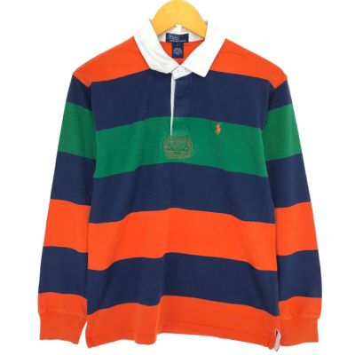 【人気アイテム】ラルフローレン 長袖ラガーシャツ XL ボーダー ビッグサイズ 楽天市場】ラルフローレン ボーダー 長袖 ラガー シャツ