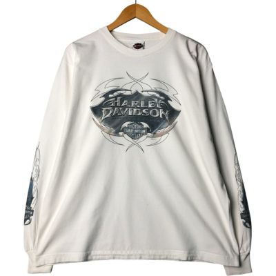古着 00年代 ハーレーダビッドソン Harley-Davidson 鷲柄 イーグル柄