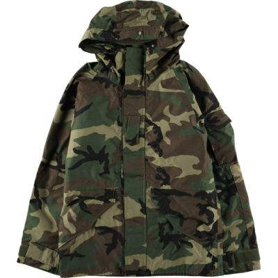 90s米軍 ECWCS ゴアテックスパーカー 迷彩 ミリタリージャケットgen1 古着 米軍実品 00年代 迷彩柄 ECWCS 1st GEN 初期型 ウッド