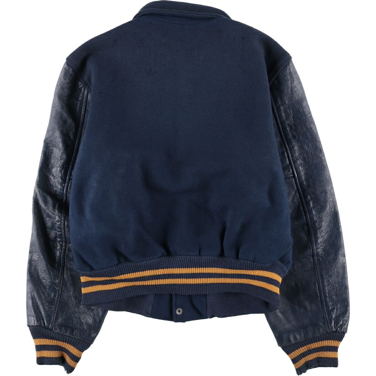 古着 ～70年代 HATCHERS Honus Wagner Athletic Goods 袖革ウール