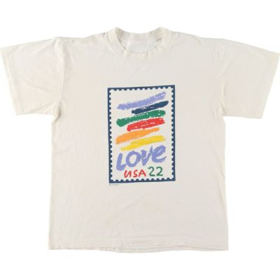 古着 80年代 プリントTシャツ メンズM ヴィンテージ /eaa447816 【中古】 【240513】 【SS2409_30%】