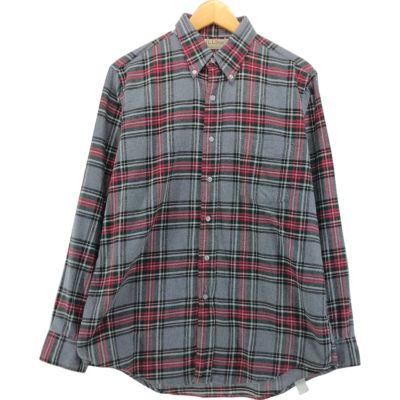 L.L.Bean - 80s USA製 エルエルビーン チェック ボタンダウン