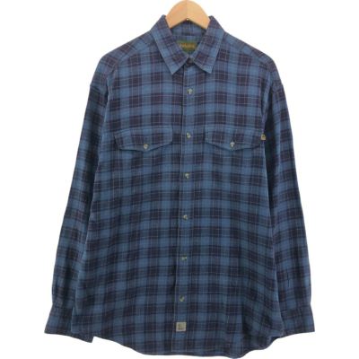 90s Timberland 半袖BDシャツ 短丈　city 古着vintage 90s Timberland 半袖 チェックシャツ 短丈 city box 古着 - メルカリ