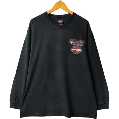 Harley-Davidson ロンT 古着 ハーレーダビッドソン Harley-Davidson ピンナップガール ロングT