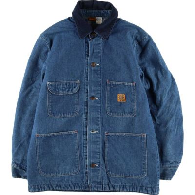 古着 70～80年代 ラングラー Wrangler BIG BEN ビッグベン デニムカバーオール USA製 メンズL相当 ヴィンテージ /eaa543848 【中古】 【250429】