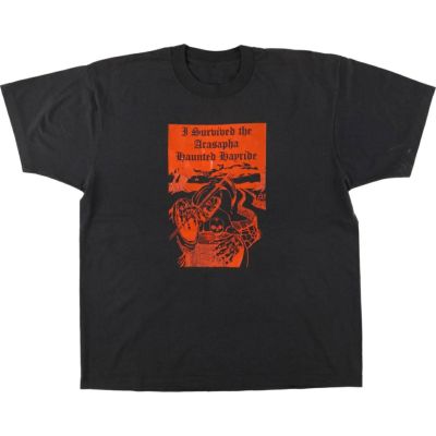 古着 ドクロ柄 スカル柄 プリントTシャツ メンズL相当 ヴィンテージ /eaa543484 【中古】 【250430】