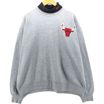 90s シカゴブルズ　USA製　BULLS スウェット　グレー　ヴィンテージ 古着 90年代 LOGO 7 NBA CHICAGO BULLS シカゴブルズ スウェット