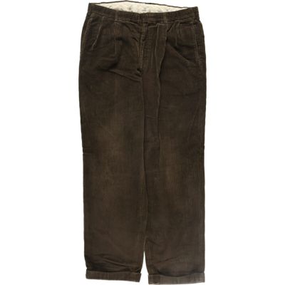 古着 ブルックスブラザーズ Brooks Brothers ツータック 太畝 コーデュロイパンツ USA製 メンズw35相当 /eaa496877 【中古】 【241028】