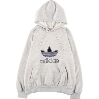 古着 90年代 アディダス adidas フリースプルオーバーパーカー