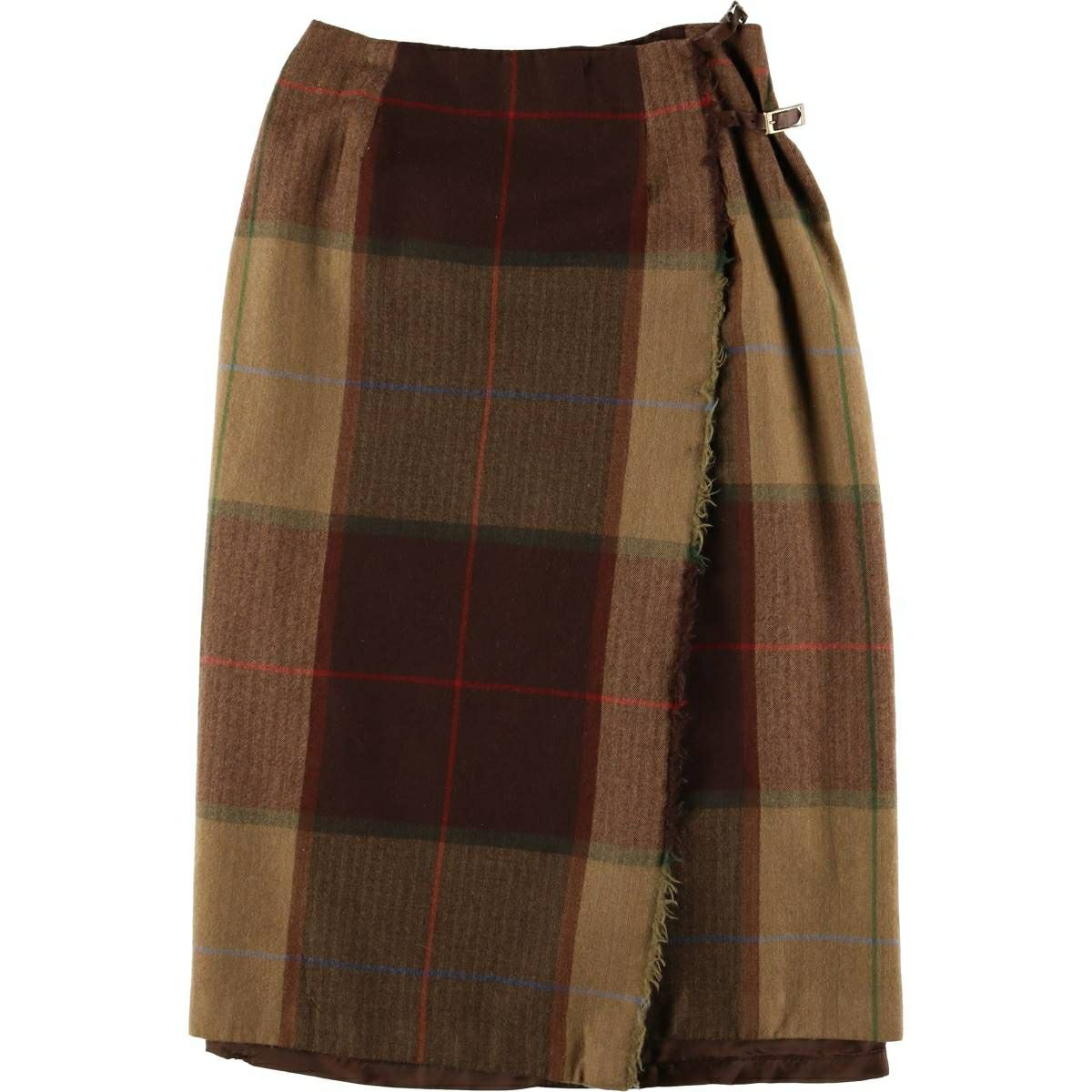 古着 PATCHWORKS BY SUSAN 総柄 パッチワーク マキシ丈 ラップ 巻き