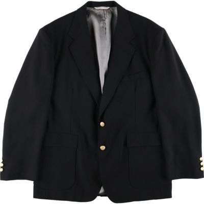 古着 ジバンシィ Givenchy MONSIEUR 紺ブレザー テーラードジャケット