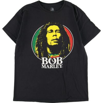 古着 ROOTS RASTA REGGAE BOB MARLEY ボブマーリー Vネック メッシュT