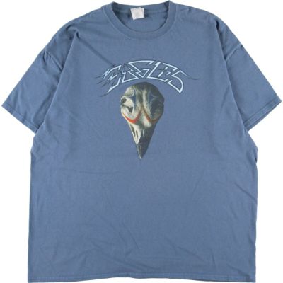 古着 EAGLES イーグルス 両面プリント バンドTシャツ バンT メンズXL